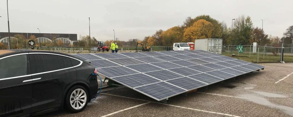 Engie mobiele zonnepanelen