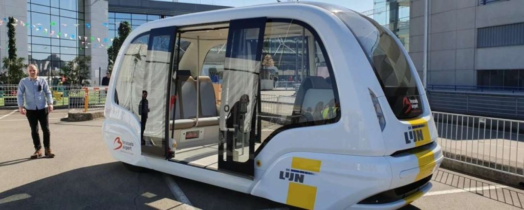 Delijn shuttlebus brussel