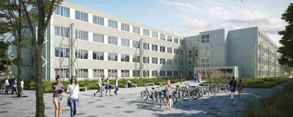 Impressie stek oost modulair bouwen