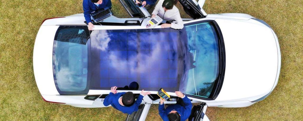 Hyundai zonnepanelen auto