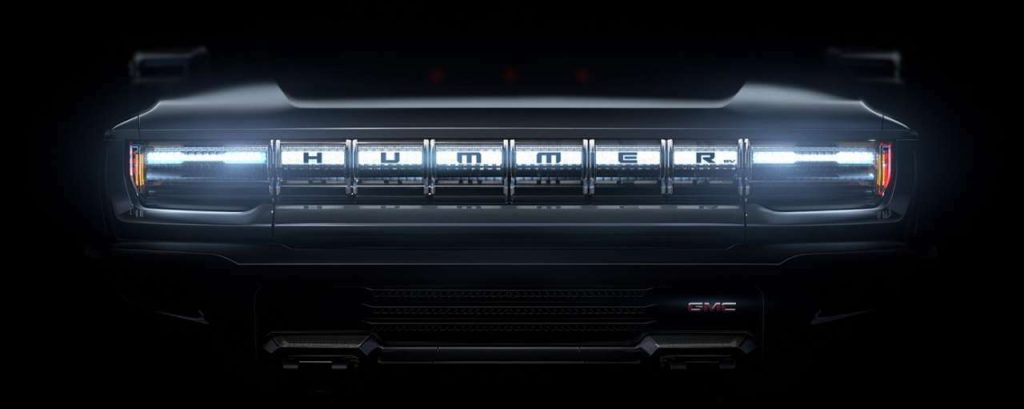 Gmc hummer ev quiet revolution grille