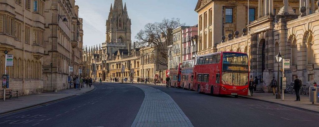 Oxford high street facing west oxford uk diliff