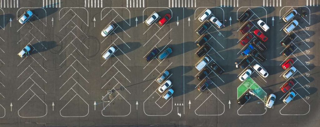 Parkeerplaats auto elektrisch