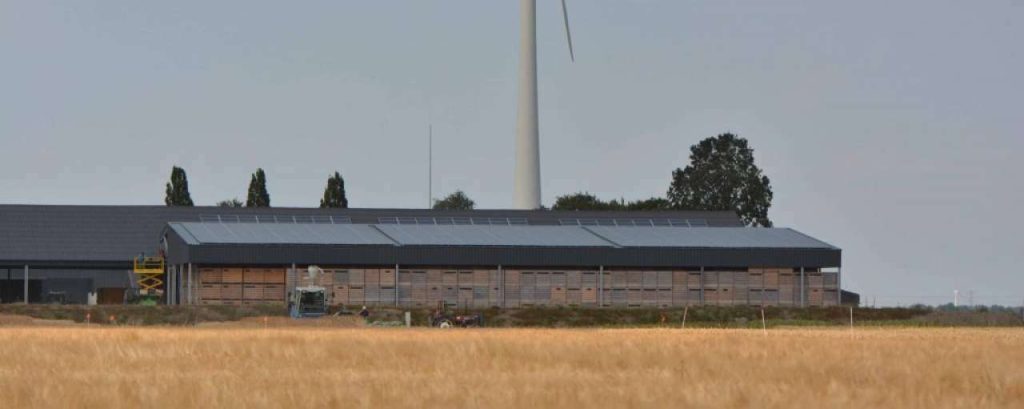Proeflocatie wageningen waterstof boerderij windmolen