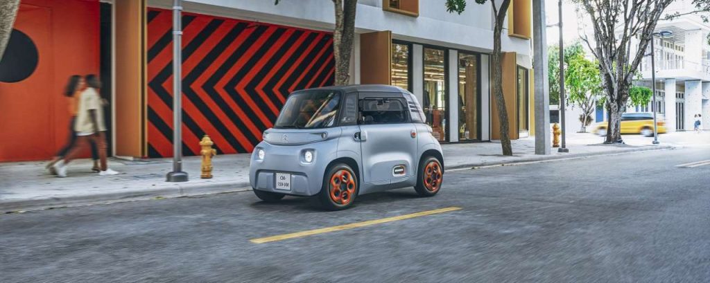 Nieuwe elektrische brommobiel van citroen