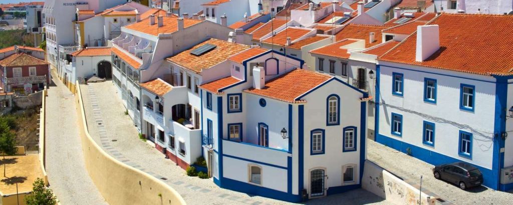 Portugal sines haven stad
