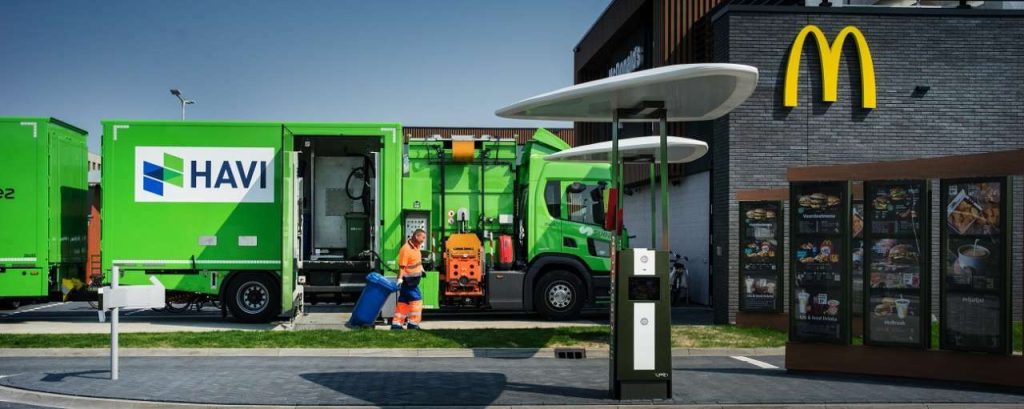 Havi recycling truck netherlands 04