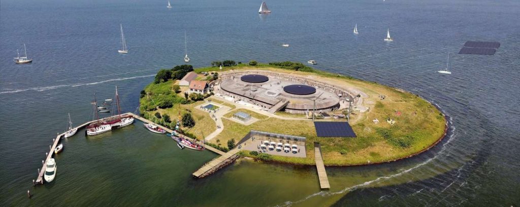 Pampus birdseye render nieuwe situatie alleen gebruiken ovf copyright paul de ruiter architects