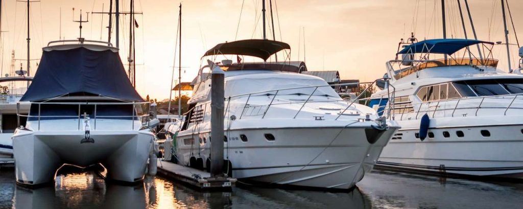 Schepen jachthaven zon