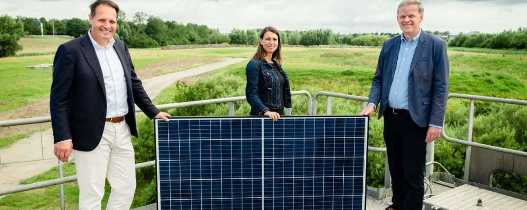Waterschap zonnepanelen energie