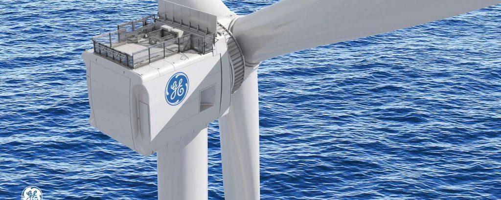 Ge haliade x offshore wind turbine