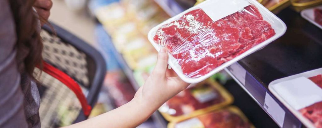 Supermarkt vlees prijs