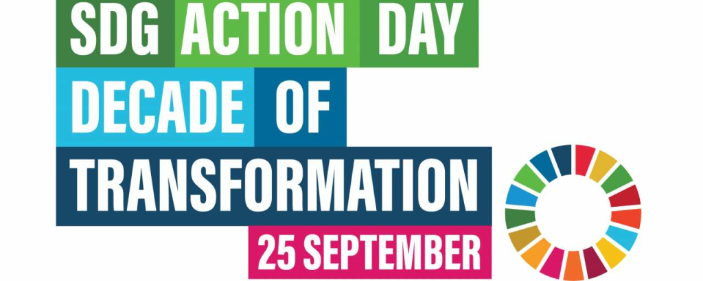 Sdg action day logo