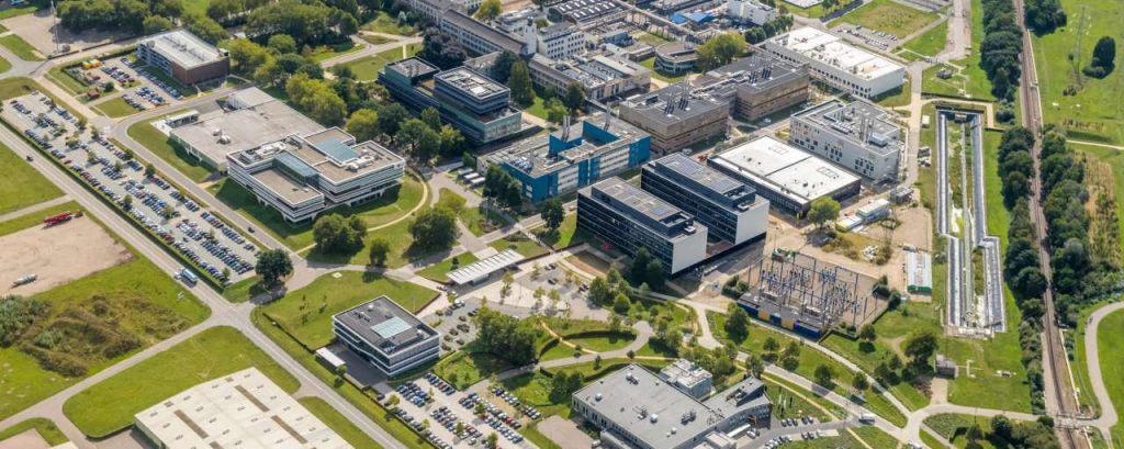 Bcc campus luchtfoto
