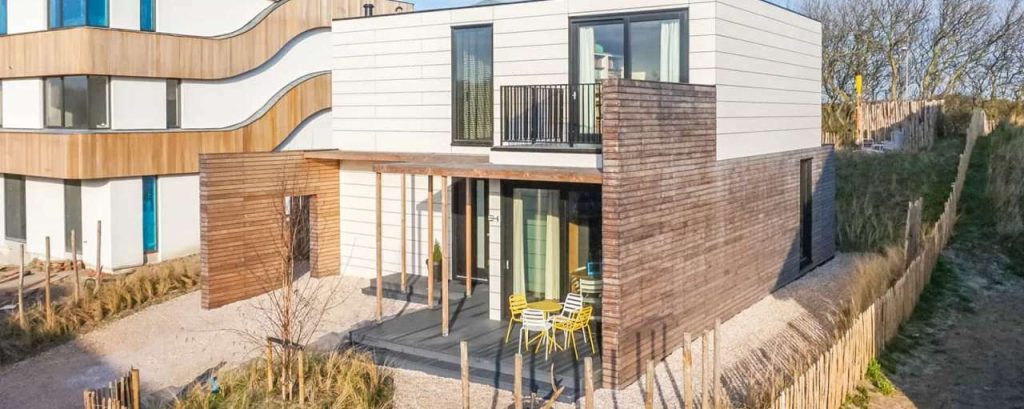 Wonen aan het water strandvilla