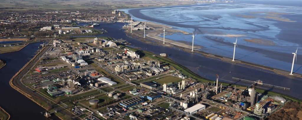 Chemical park delfzijl with eemshaven groningen seaports