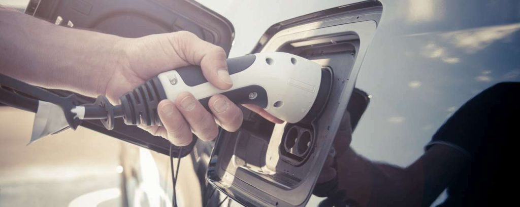 Batterij opladen auto