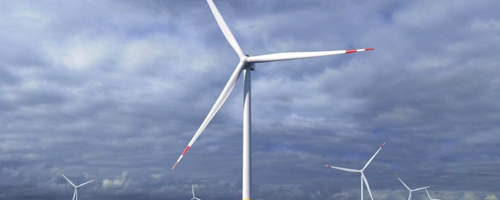 Windturbine drijvend kabels zee glosten