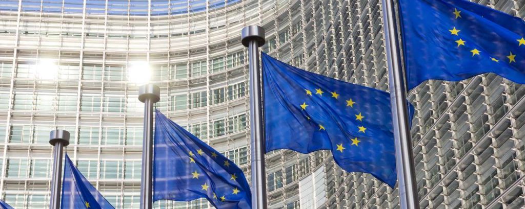 Adobestock europa vlaggen gebouw