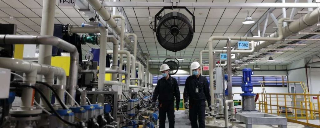 Tes battery recycling facility singapore