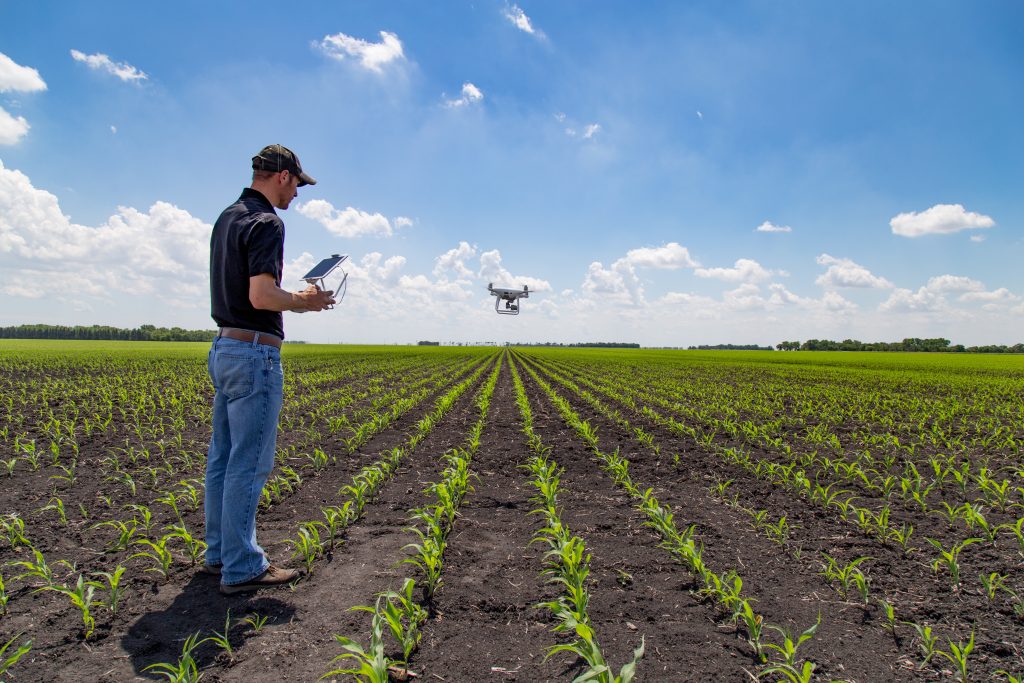 Adobe Stock drone boer landbouw innovatie