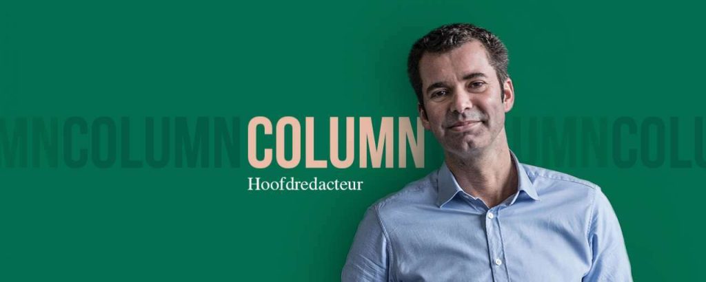 Column roy op het veld