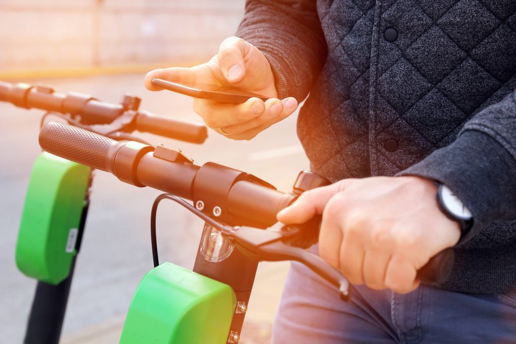 Elektrische deelstep