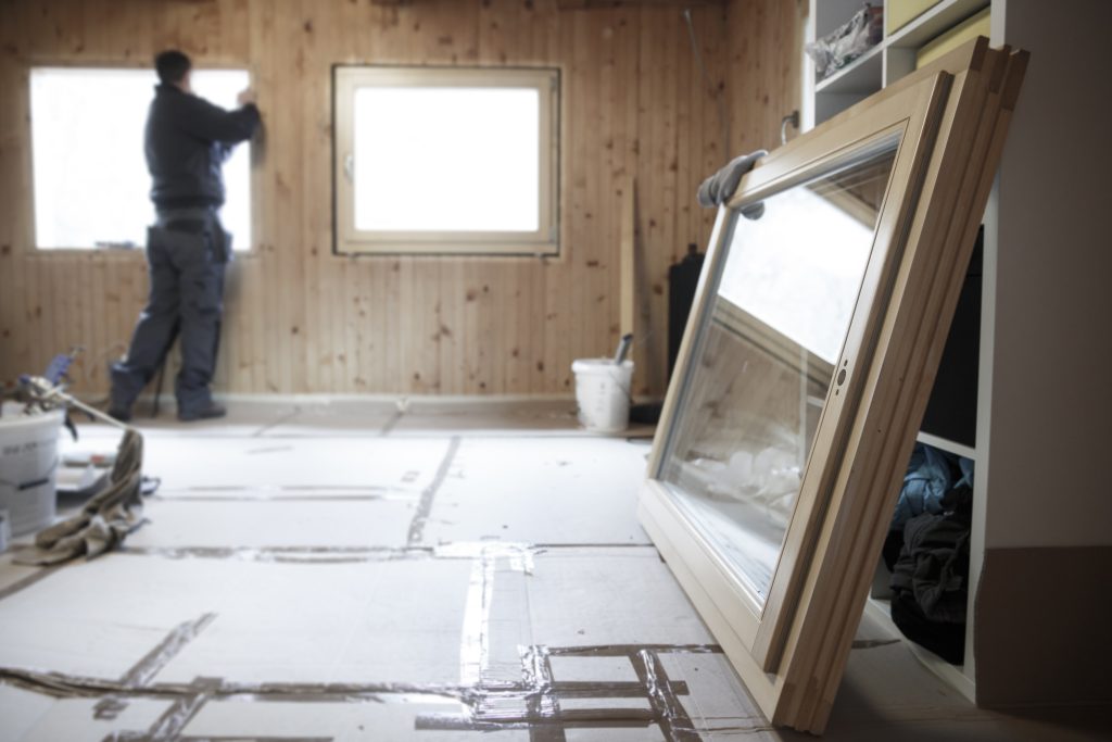 Duurzaam huis ruiten hout adobe stock change inc