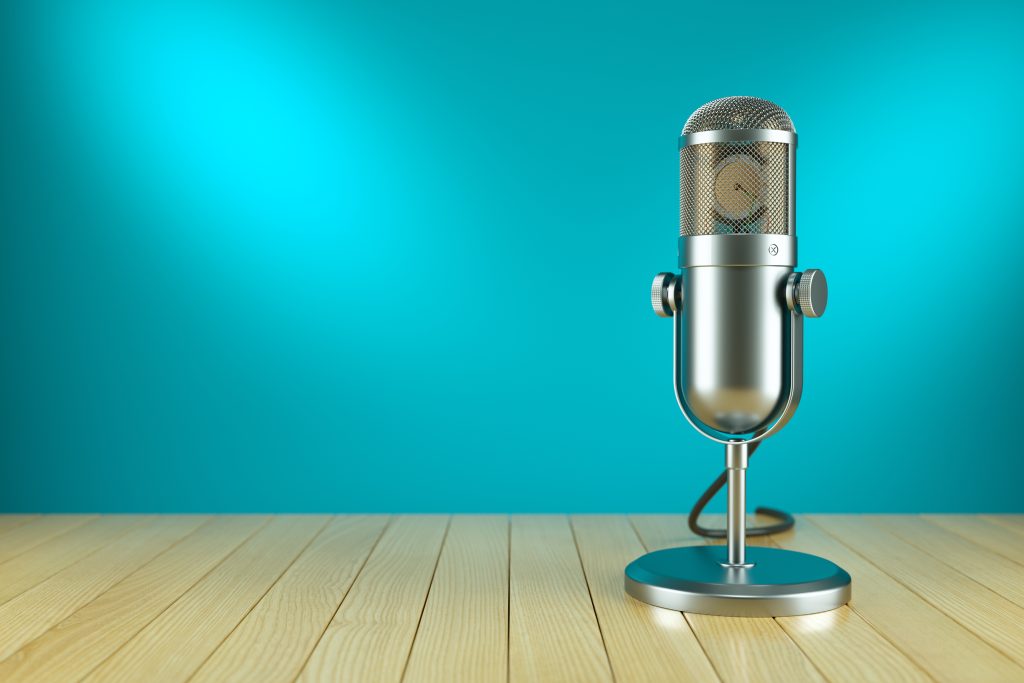 Adobe Stock podcast microfoon 1