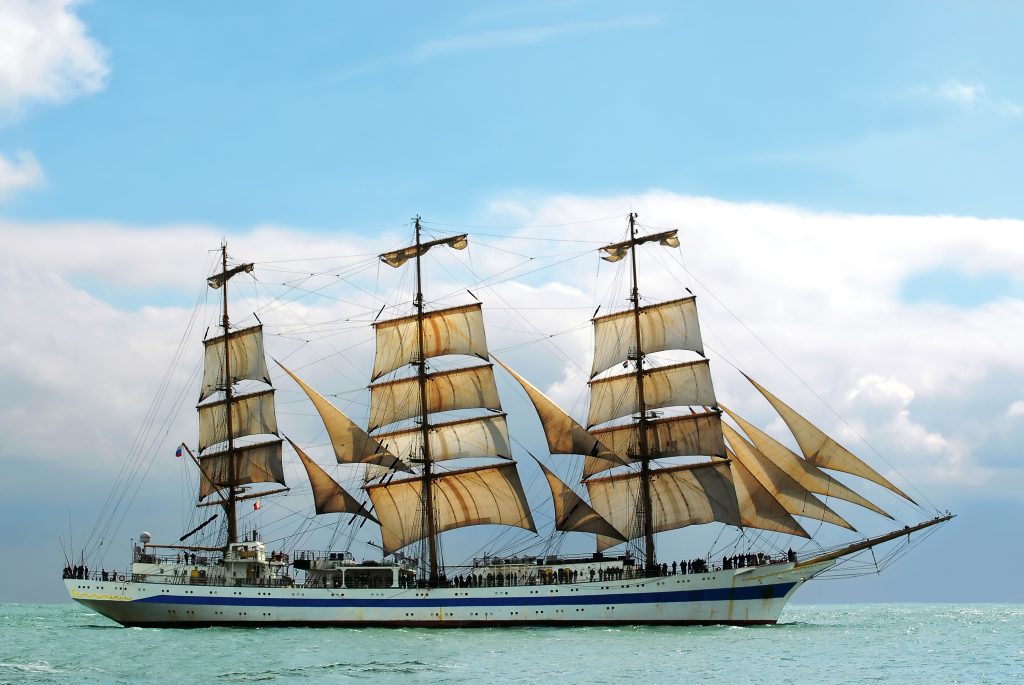 Klipper zee schip adobe stock
