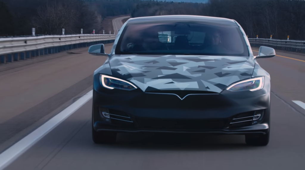 One screenshot video youtube tesla