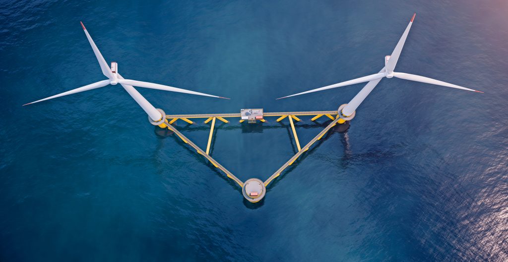 Twinwind hexicon