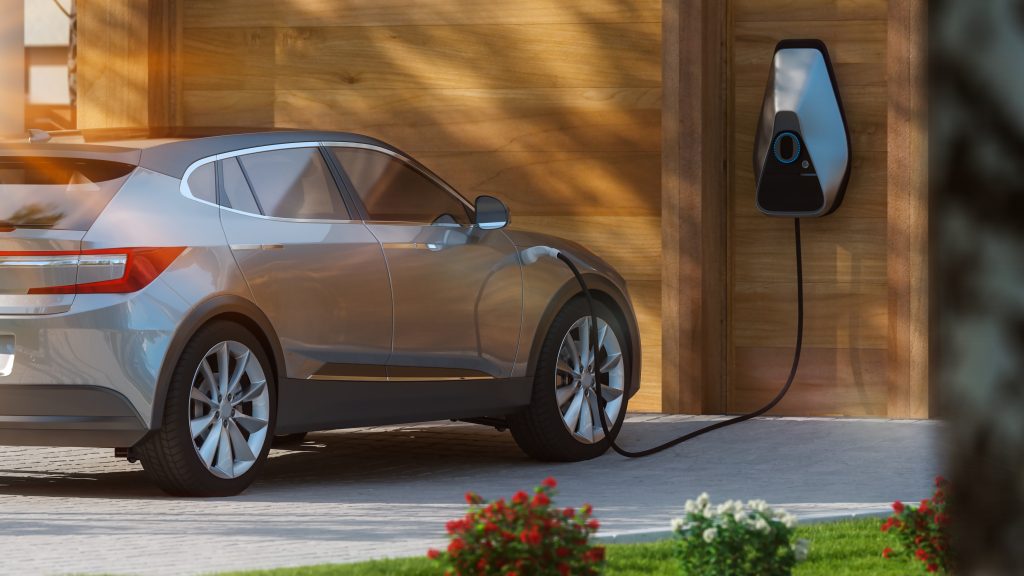 Elektrische auto opladen huis