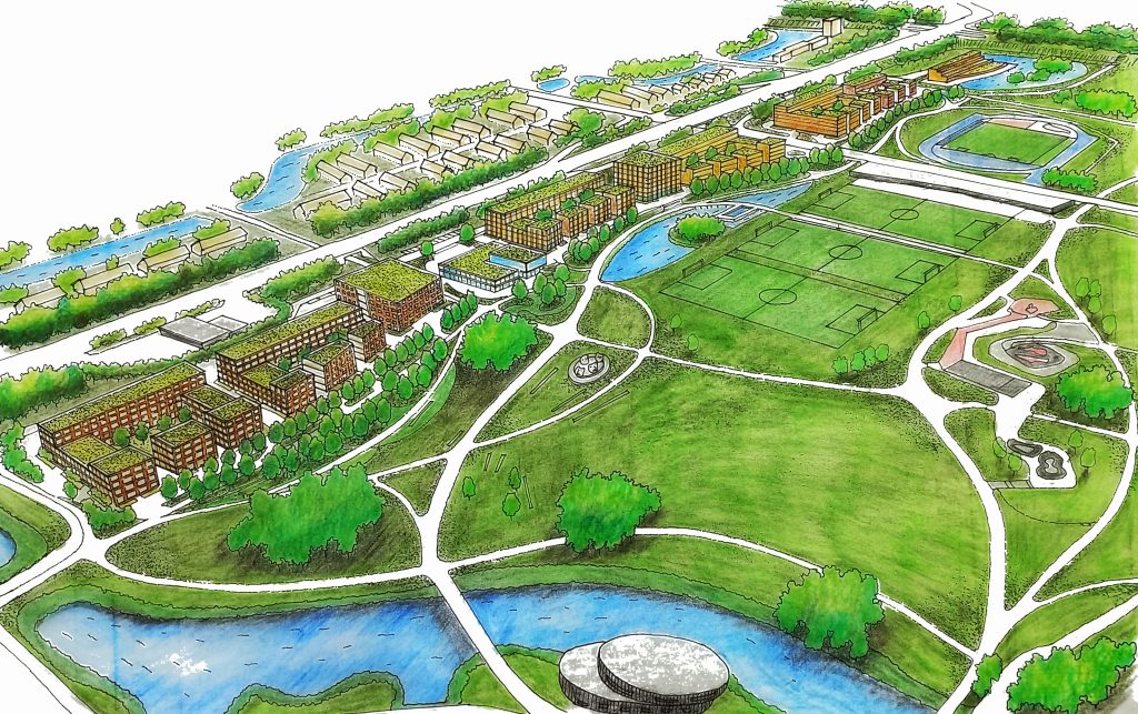Mandela Park tekening