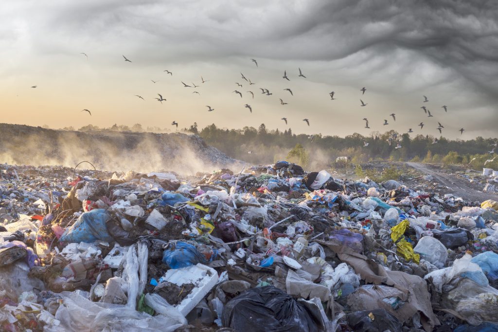 Plastic waste