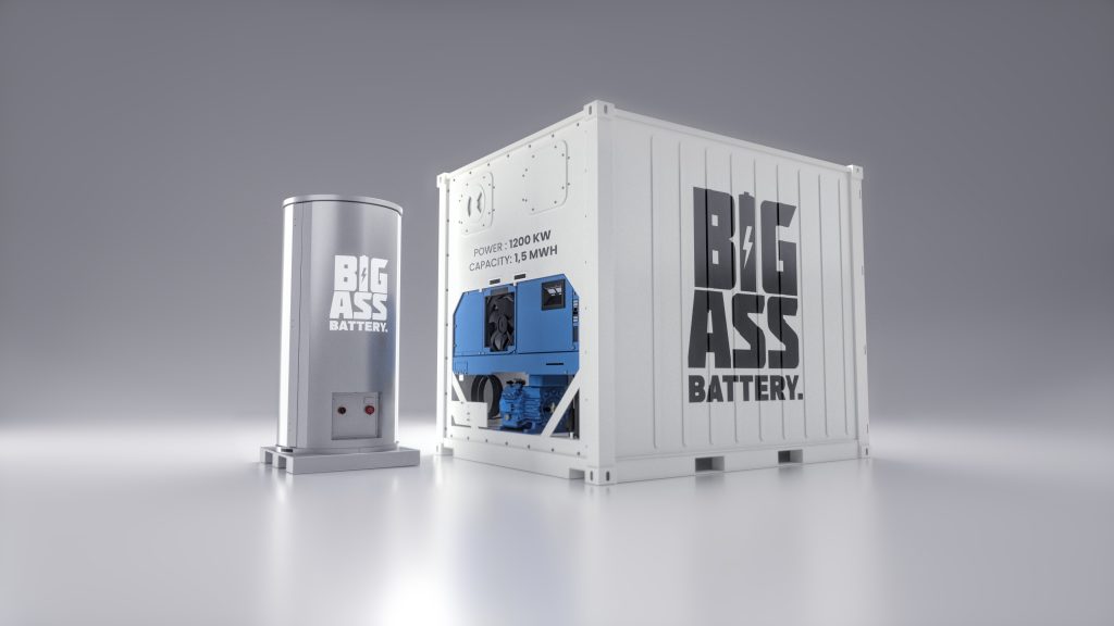 Big ass battery container Totaalshotbatterij
