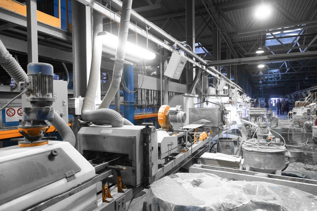 Cement productie fabriek