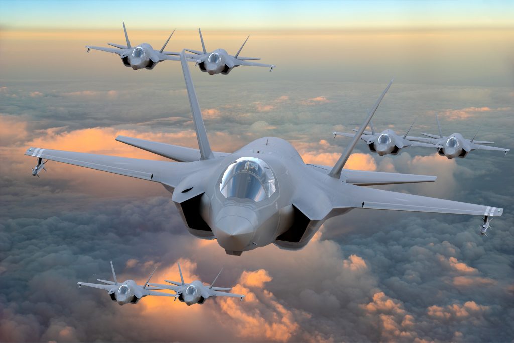 Gevechtsvliegtuig lockheed martin f 35