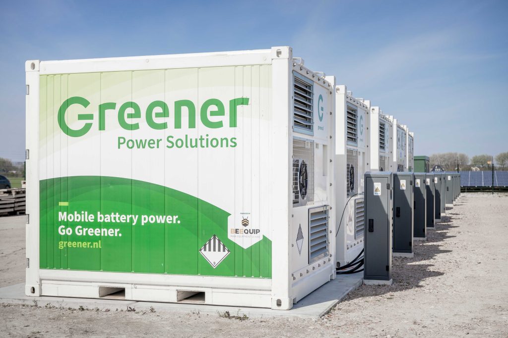 Batterij van Greener Power Solutions