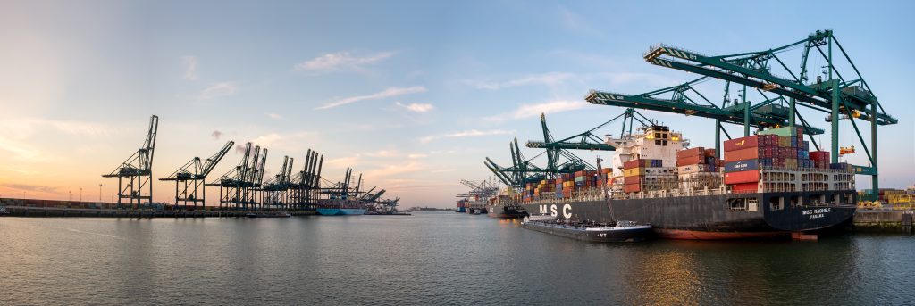 Adobe Stock haven van Antwerpen Editorial Use Only Erik AJV voor Adobe Stock