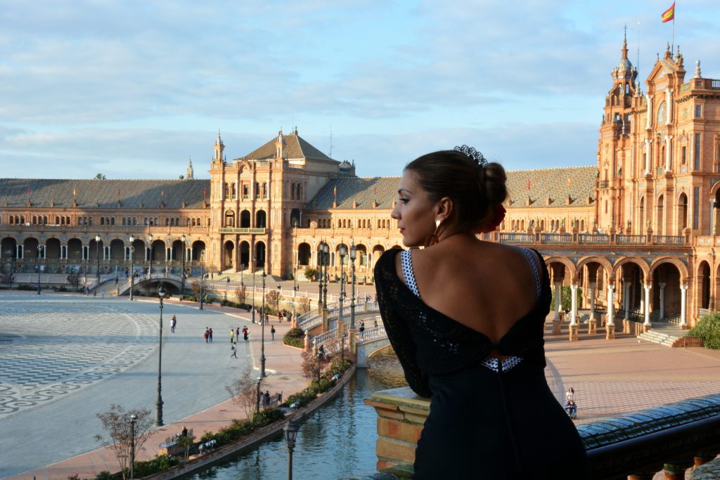Adobe Stock vrouw in sevilla
