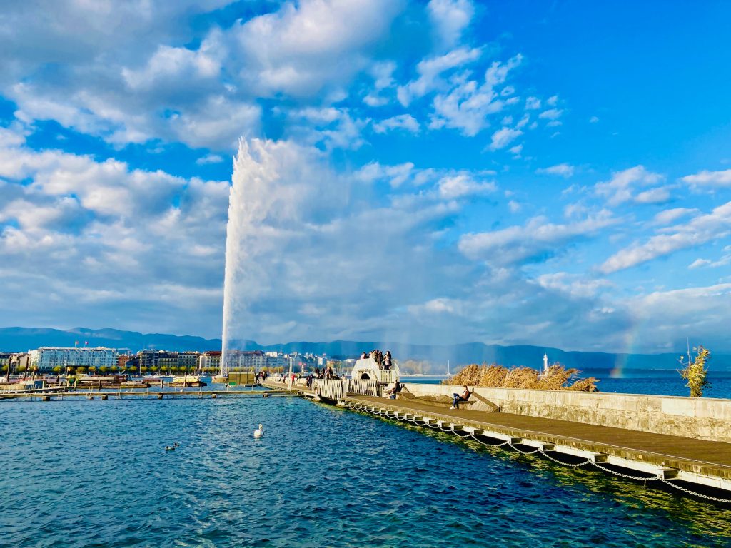 Fontein meer van geneve