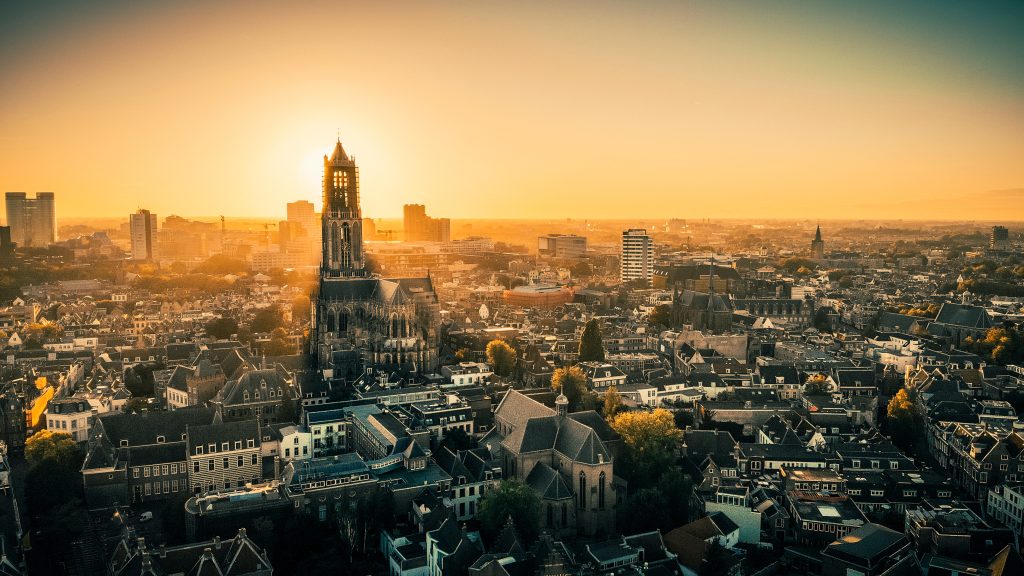 Adobe Stock zonsondergang utrecht