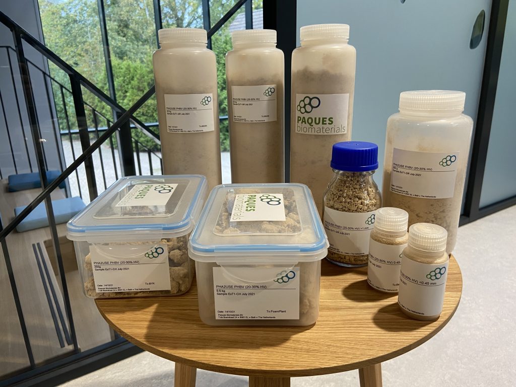 Paques Biomaterials PHA material