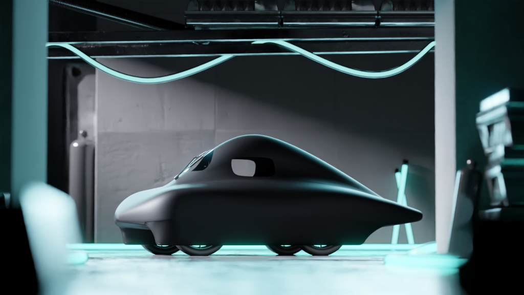 Eco Runner XIII Render Car made by Enshape Design Studio