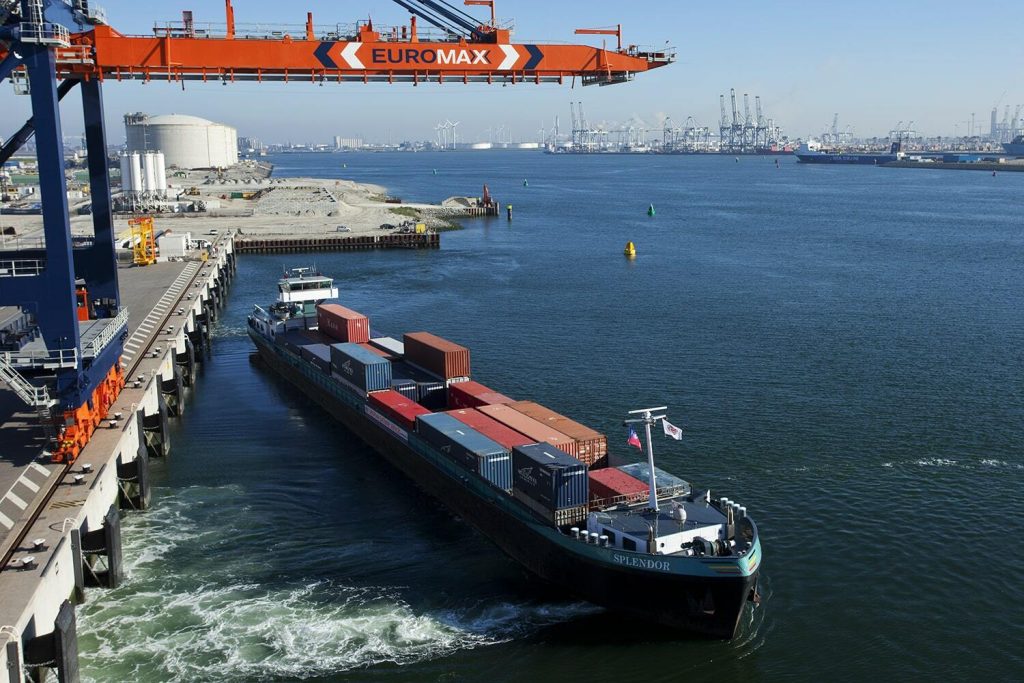 Binnenvaart euromax havenbedrijf rotterdam eric bakker juni 2020