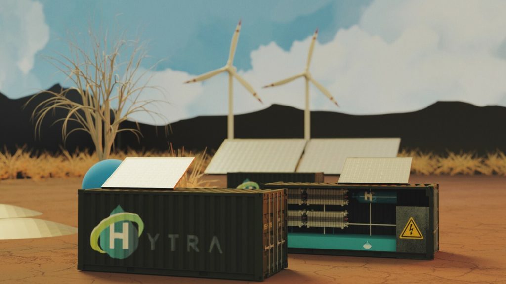 Hytra Visualisierung Container Copyright Fraunhofer IWU