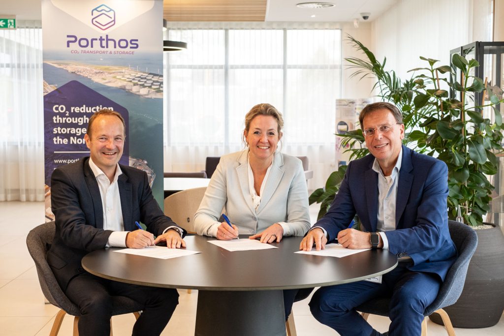 FID Porthos stuurgroepleden moederbedrijven