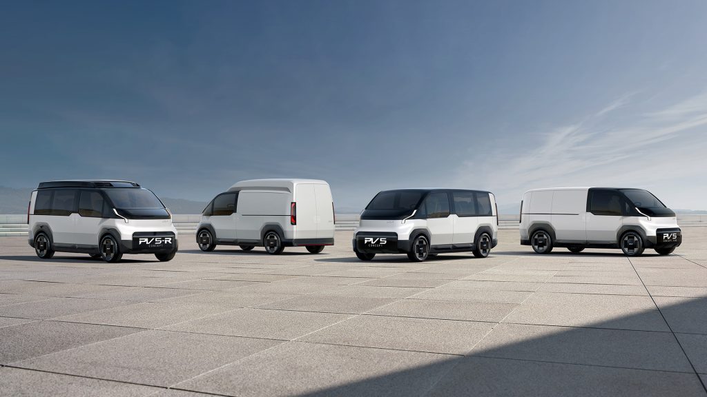 Kia pbv pv5 concept lineup reveal clean digital 1920x1080