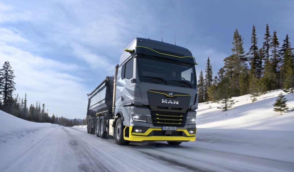 Mann truck